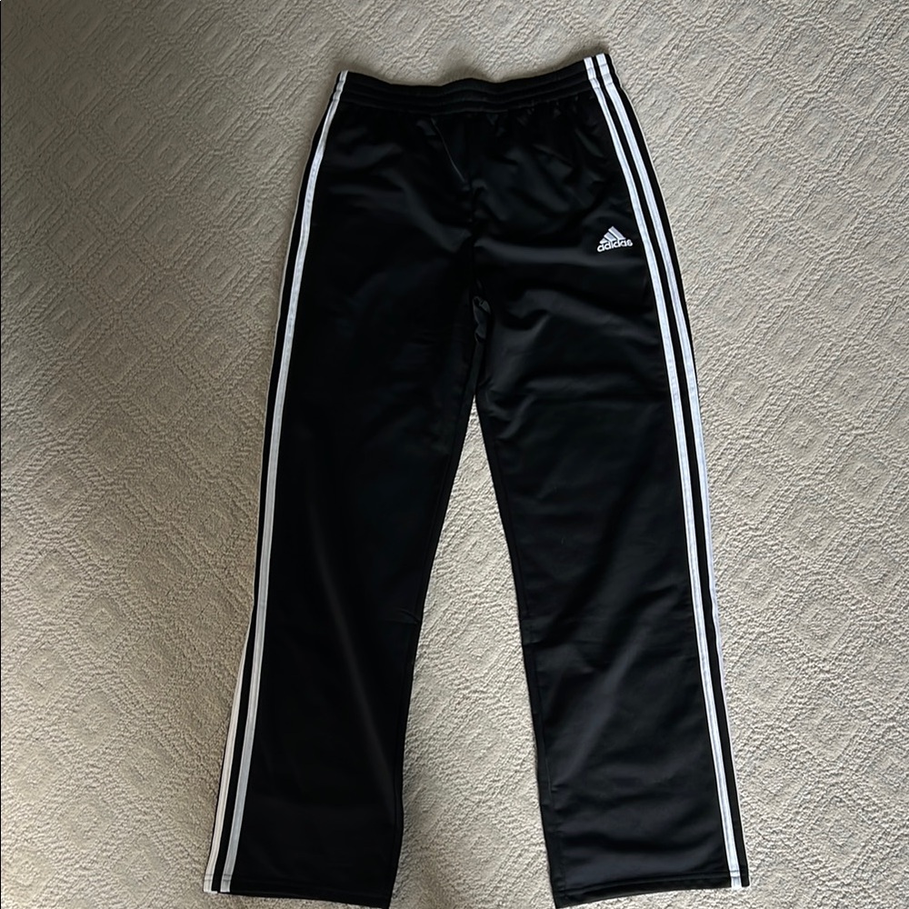 Adidas Kids Black Track Pants